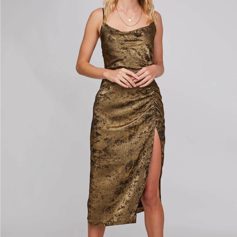 ASTR ALCHEMY MIDI DRESS SIZE MEDIUM